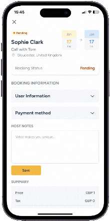 Open the Cavago Host App – Easy, right You probably already have it on your phone, but if not, grab it from the App Store or Google Play. (4)-1