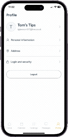 Open the Cavago Host App – Easy, right You probably already have it on your phone, but if not, grab it from the App Store or Google Play. (5)